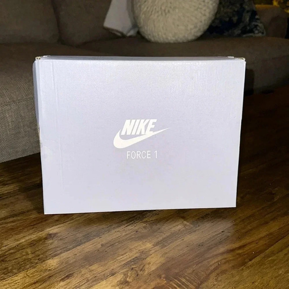 Nike Force 1 Low (PS) Gray FJ3484 104 Sneaker/Shoe Box Only - Picture 1 of 12